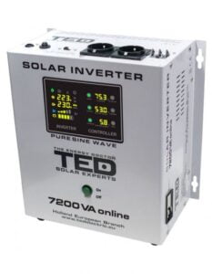 Invertor solar Hybrid de la 48V la 230V 6000W TED Electric 